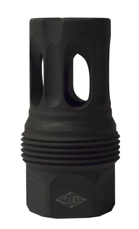Yankee Hill 444524 sRx QD Flash Hider Short Black Phosphate Steel 5/8"-24 TPI for sRx Adapters