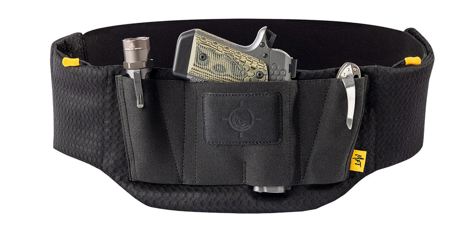 Mission First Tactical H6BB1 Belly Band Holster Black Mesh 26"-52"