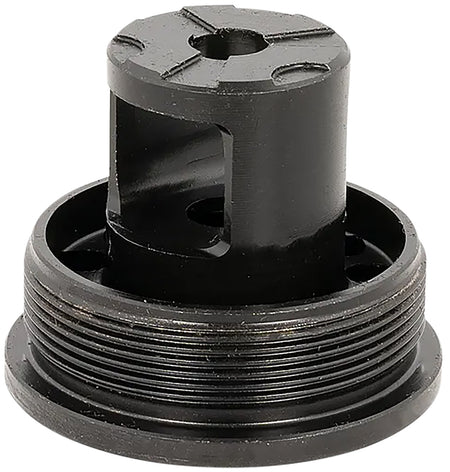 AAC 65010 Flange Indexing Direct-Thread Adapter 1/2"-28 TPI Muzzle Brake Design