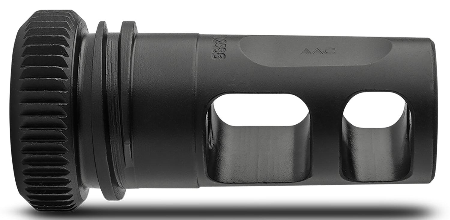 Advanced Armament Company 64178 Blackout Muzzle Brake 30 Cal 5/8"-24 tpi Black Steel for AAC 51T Suppressors