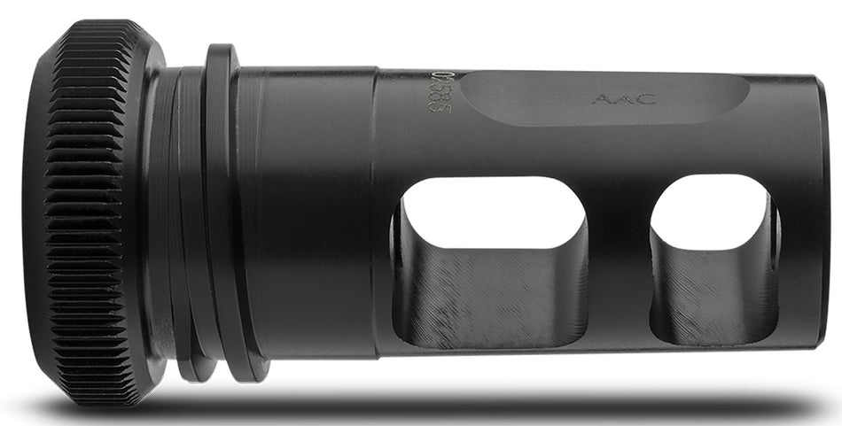 Advanced Armament Company 64133 Blackout Muzzle Brake 30 Cal 5/8"-24 tpi Black Steel for AAC MK13-SD Suppressors