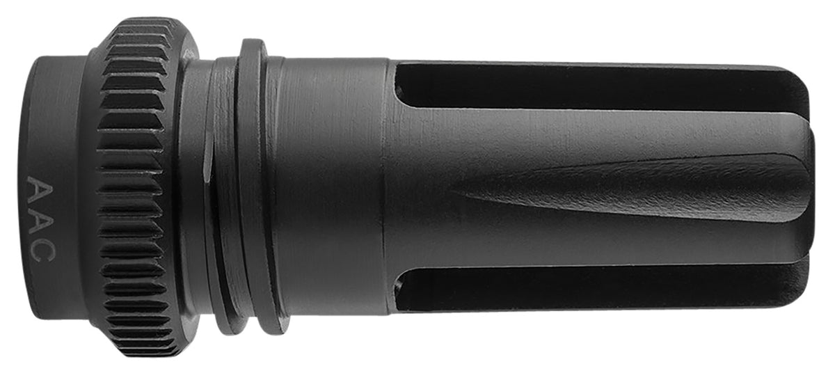 Advanced Armament Company 64141 Blackout Flash Hider 22 Cal 1/2"-28 tpi Black Steel for AAC 51T Suppressors