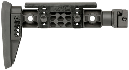 Midwest Industries MIALPHAFBSF Alpha Fixed Beam Side Folding Stock Black Synthetic Adjustable Cheekrest 1913 Picatinny