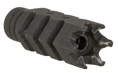 ATI Outdoors A5102251 Shark Muzzle Brake Black Oxide Steel 1/2"-28 tpi for .223/5.56 AR-15