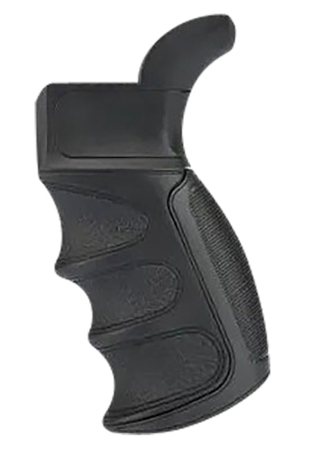 ATI Outdoors A5102347 X1 Recoil Reducing Pistol Grip Black Suregrip Rubber Finger Grooves AR Platform