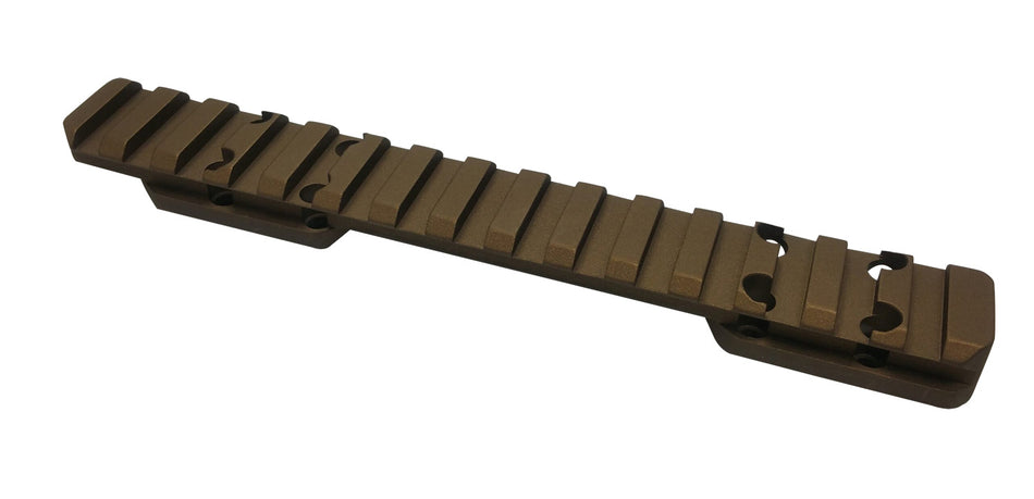 Talley P00SB735 Browning X-Bolt Smoked Bronze Picatinny Rail Short Action 0 MOA Optic Mount