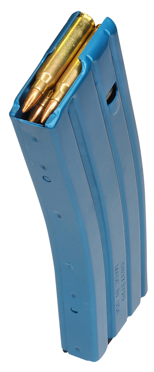 DuraMag Speed 20-Round .300 Blackout/223/5.56 AR-15 Magazine Blue Aluminum