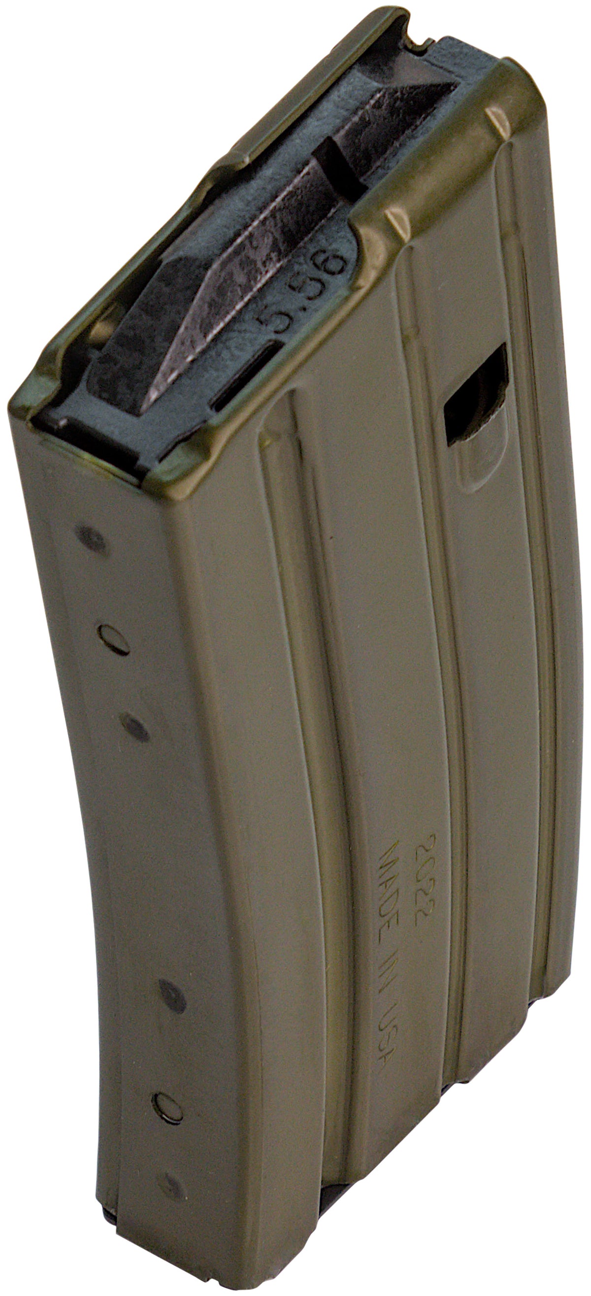 DuraMag Speed 20-Round .300 Blackout/223/5.56 AR-15 Magazine OD Green Aluminum