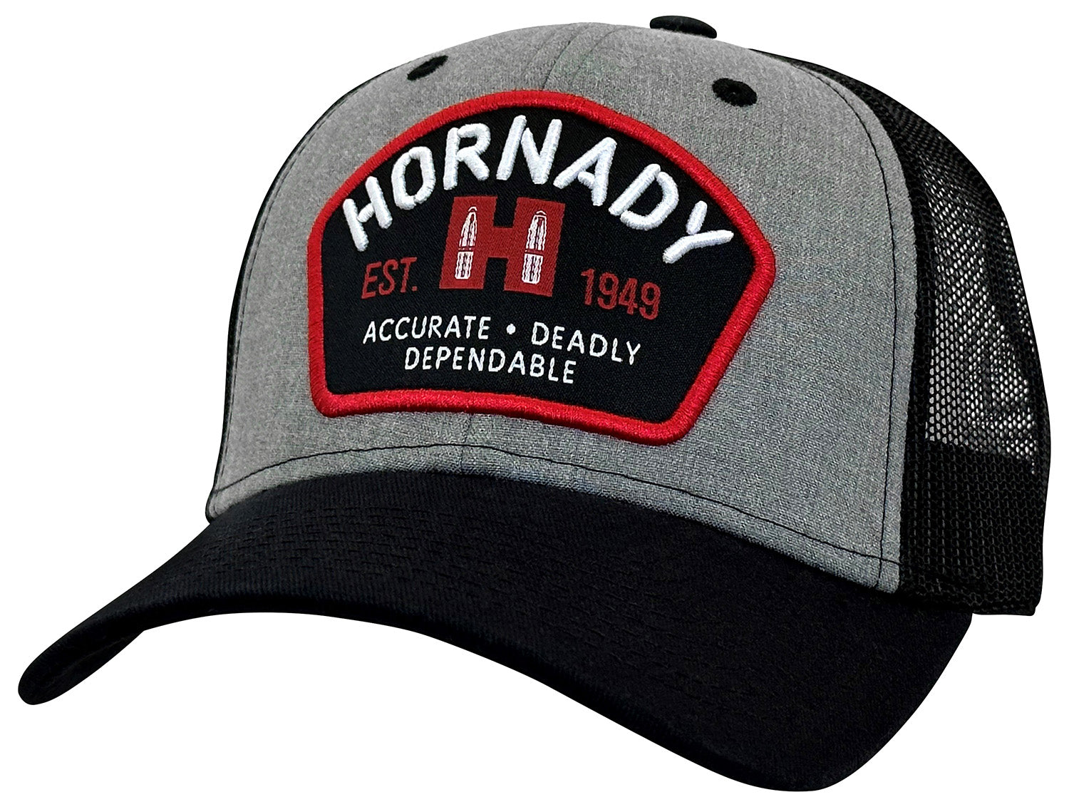 Hornady Gray Hornady Logo Patch