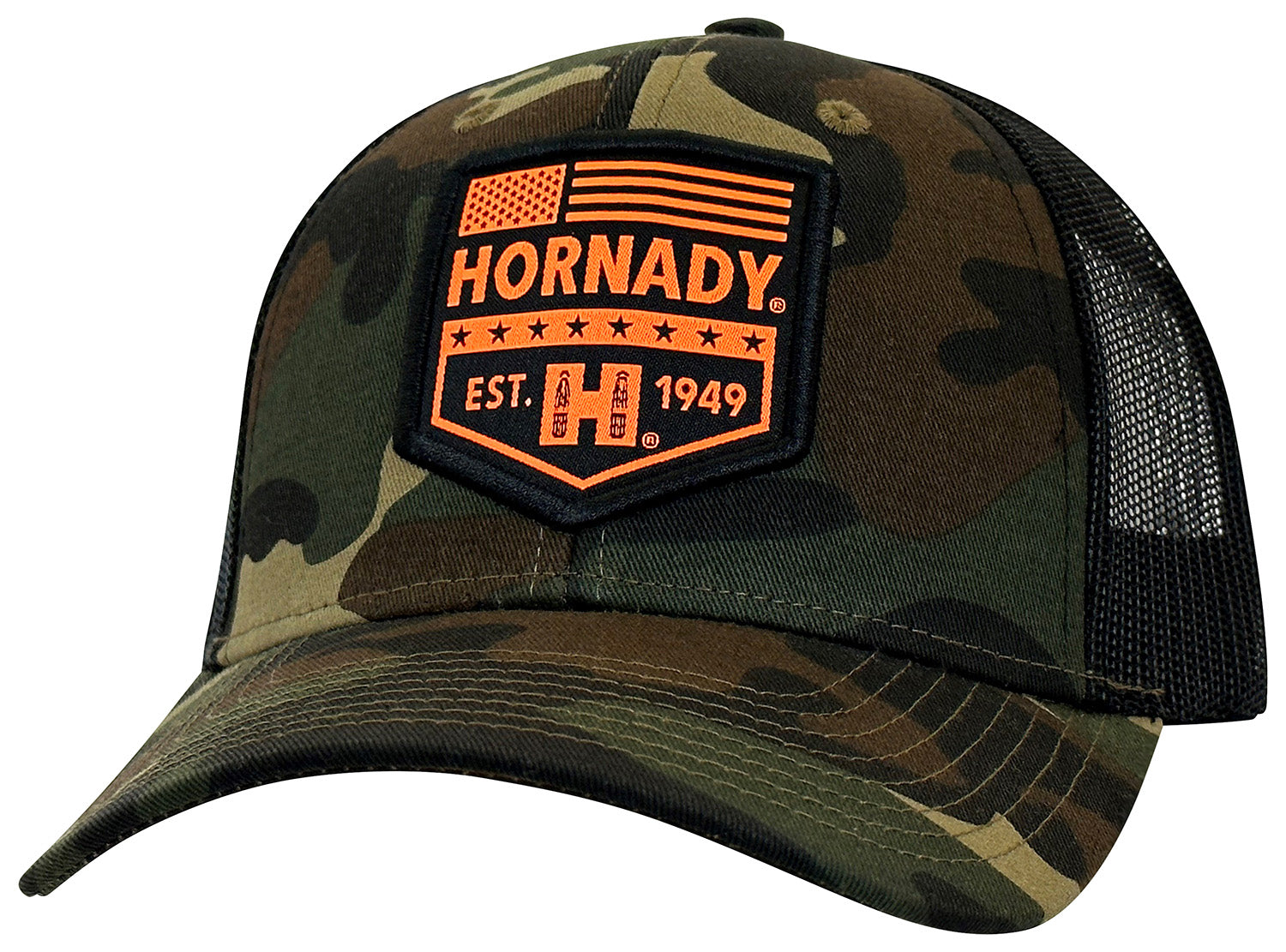 Hornady 30460 Camo and White Branded Patch