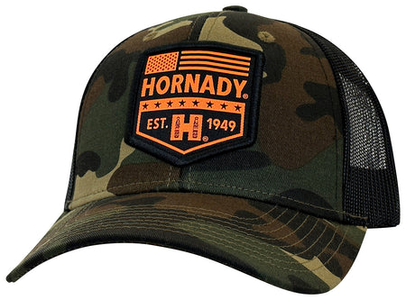 Hornady 30460 Camo and White Branded Patch
