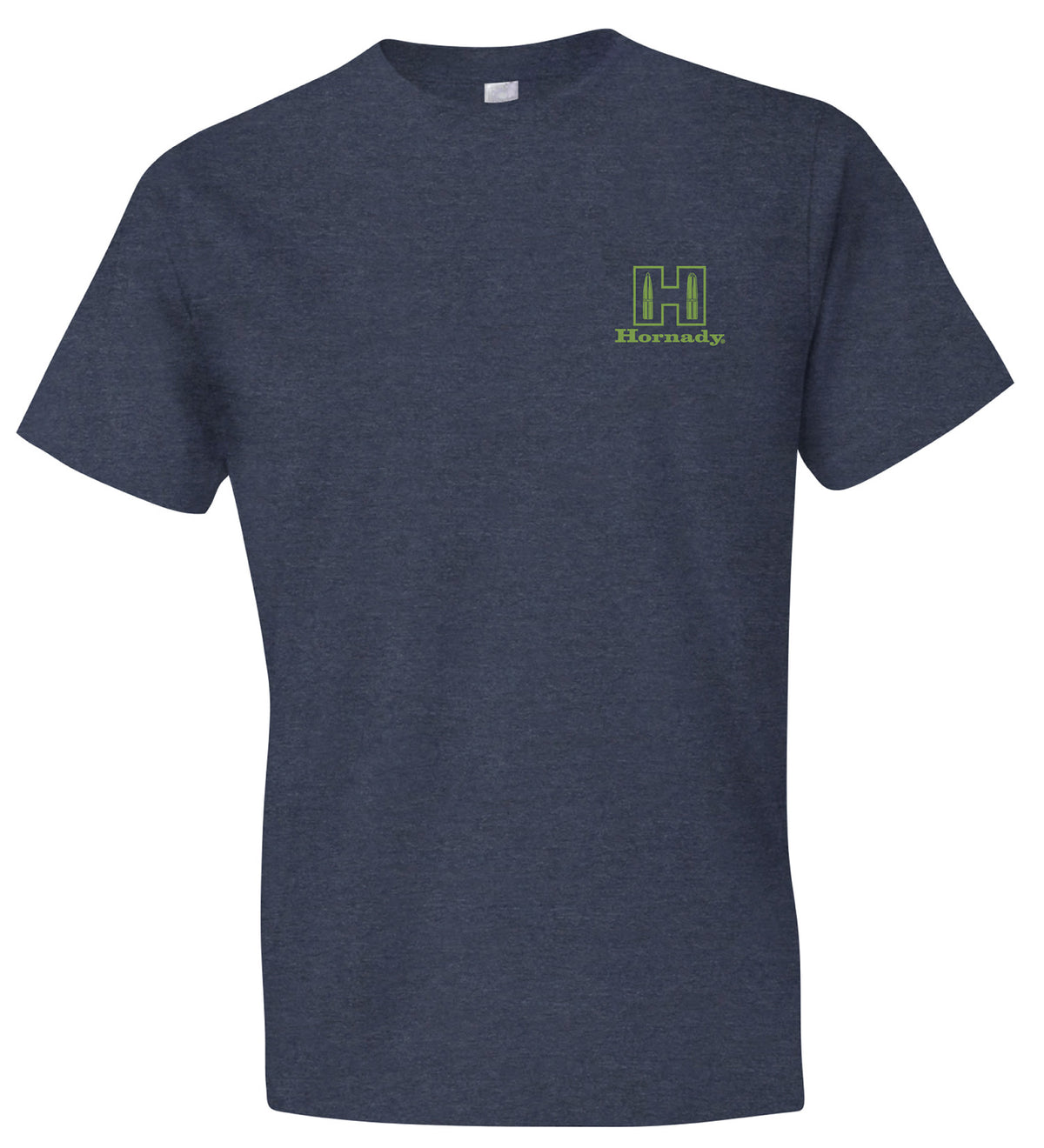Hornady 30992 Logo Stamp Indigo Short Sleeve T-Shirt Medium