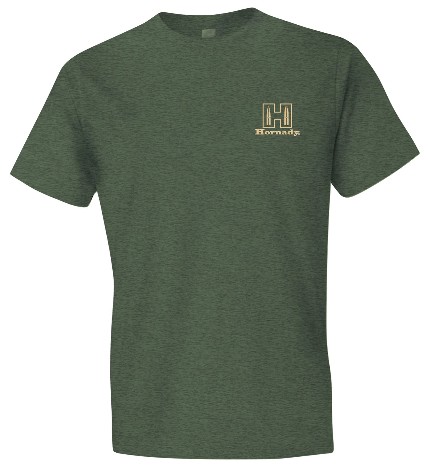 Hornady Logo Stamp T-Shirt Military Green Short Sleeve XL