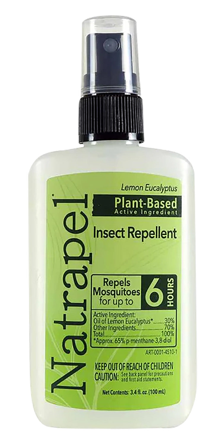 Natrapel 00066862 Lemon Eucalyptus Insect Repellent 3.40 oz Pump Bottle Up to 6 hrs Protection