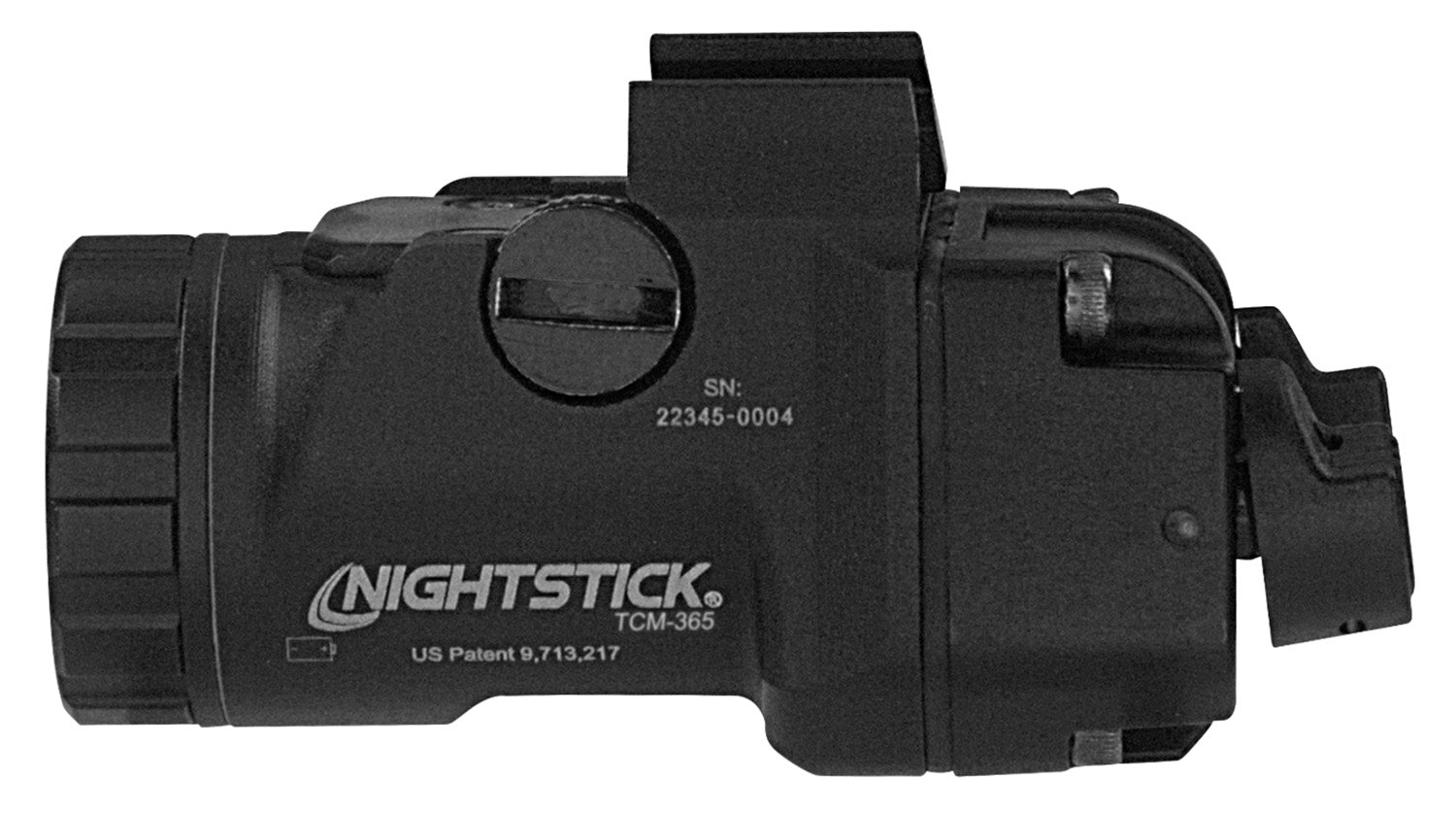 Nightstick TCM365 Subcompact Weapon-Mounted Light for Sig Sauer P365 Series 650 Lumens White LED Black Anodized