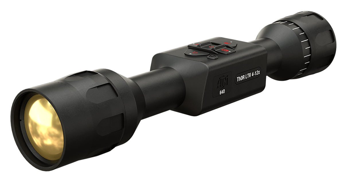 ATN Thor LTV 640 Thermal Rifle Scope 4-12x50mm Black Multi Reticle 640x480