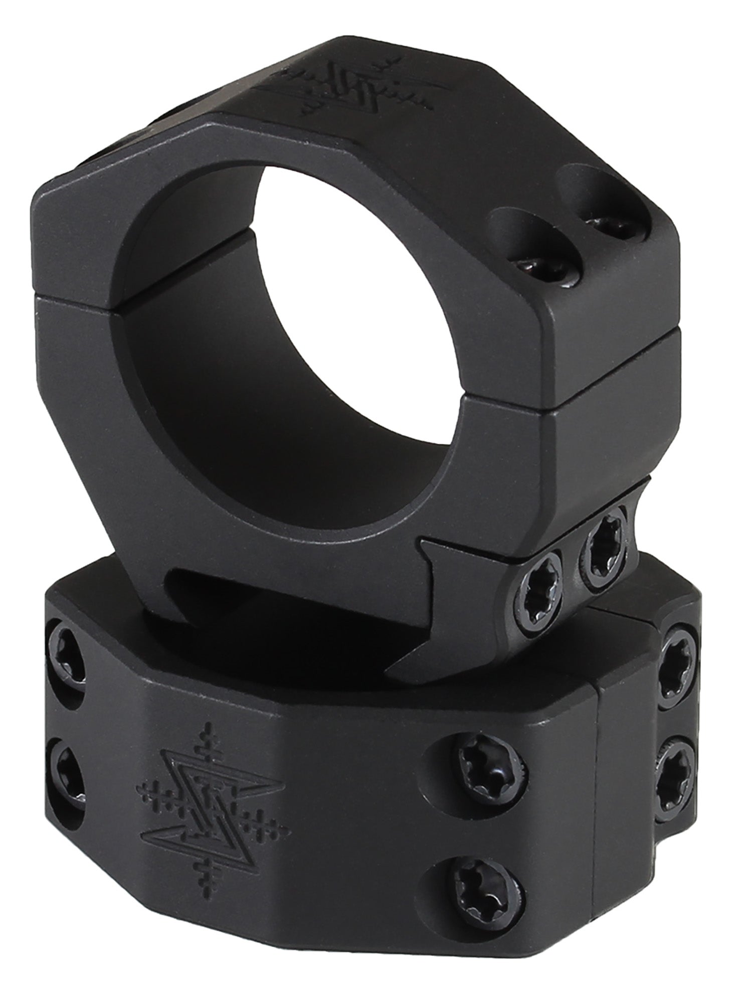 Seekins Precision 0010620016 30mm Extra High Scope Rings Matte Black