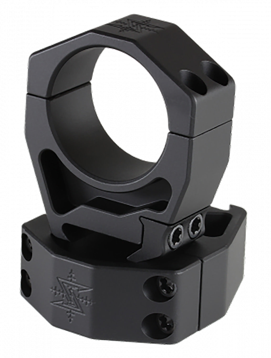 Seekins Precision 0010640004 35mm High Scope Rings Matte Black
