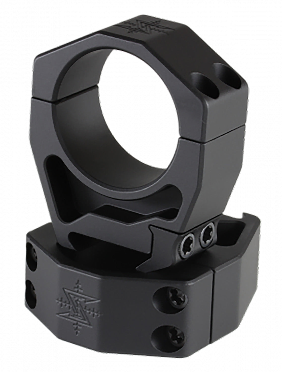 Seekins Precision 0010640006 35mm Extra High Scope Rings Matte Black