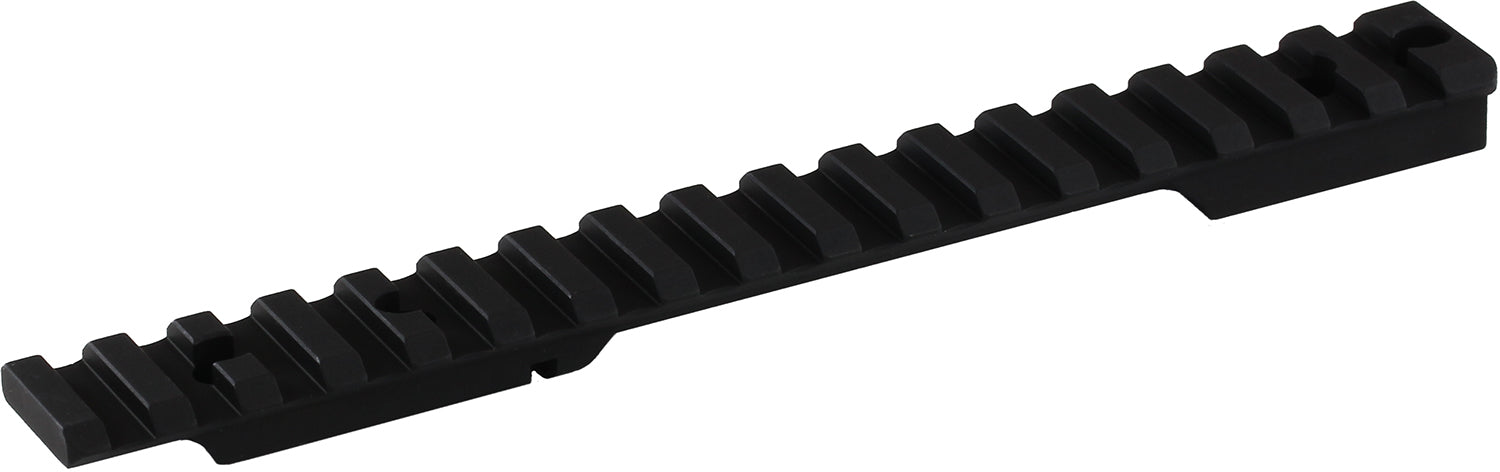 Seekins Precision Remington 700 Short Action 0 MOA Scope Base #6 Screws Black Anodized