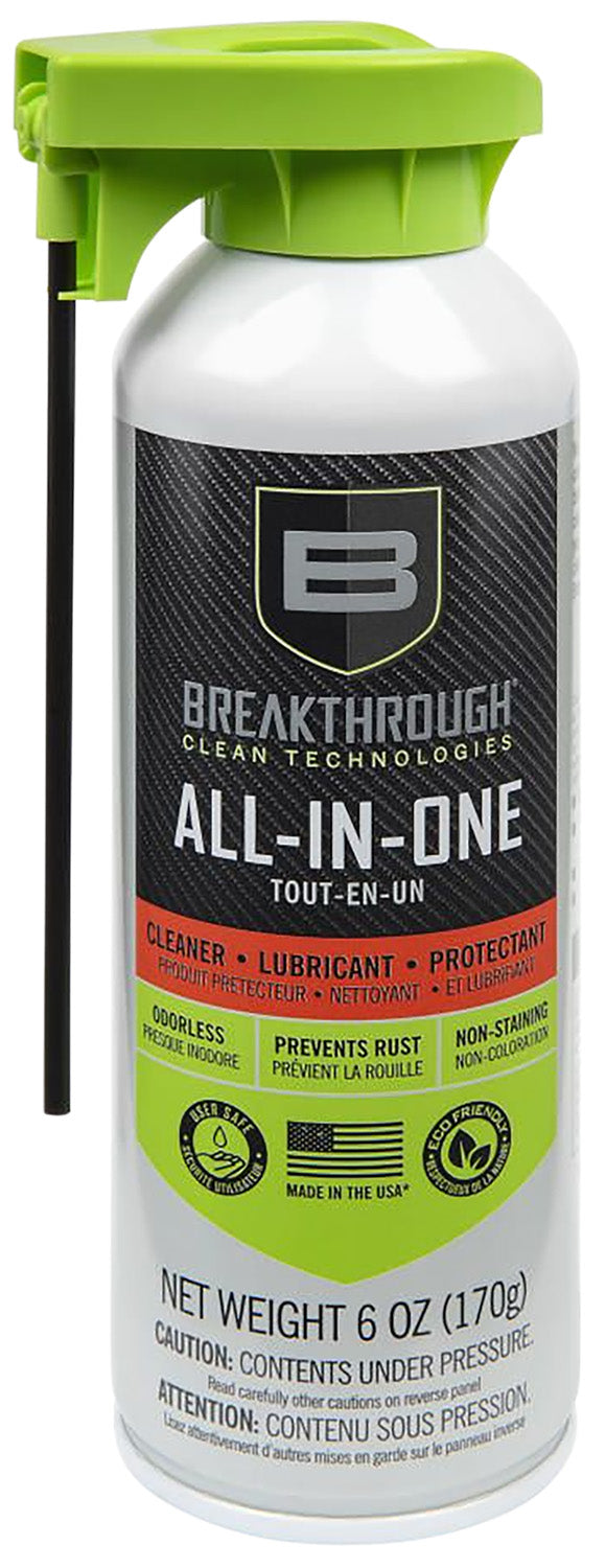 Breakthrough Clean BTACLP6OZ All-In-One Gun Care Aerosol Spray 6 oz