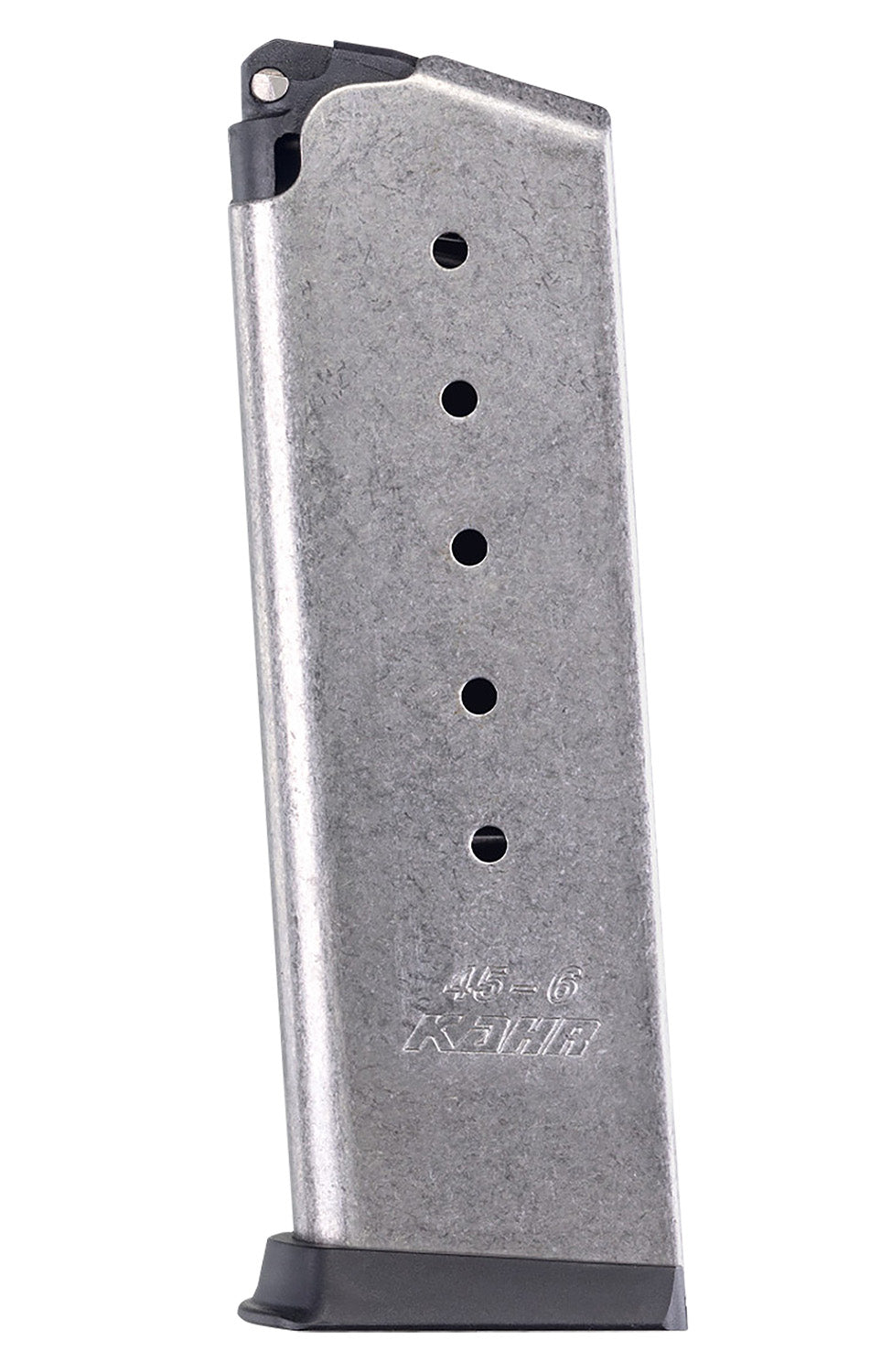 Kahr Arms K625 OEM Stainless 6rd .45 ACP Detachable Handgun Magazine for CW/KP