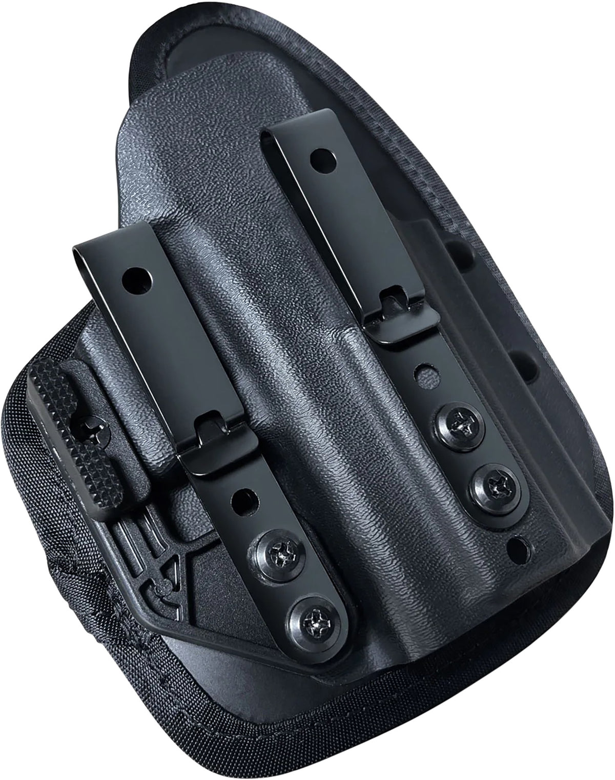 Adaptive Tactical HT01001R OMNICARRY HOFTAC IWB Black Polymer Belt Clip Holster Fits Ruger/Canik/Glock Right Hand