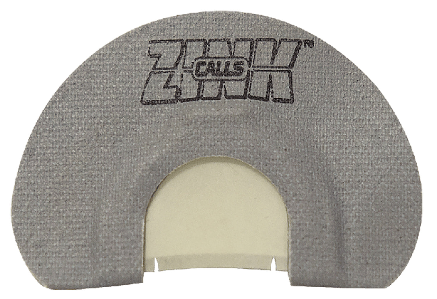 Zink ZNKZNK328 Z-Yelper Double Reed Turkey Diaphragm Call Gray Double Cut