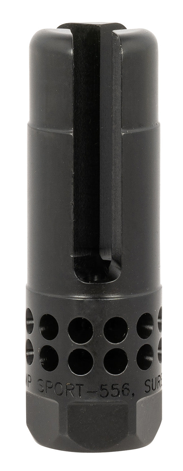 SureFire WARCOMPSPORT5561228 Warcomp Sport Flash Hider 5.56mm, Open Tine 3-Prong, 1/2"-28 tpi