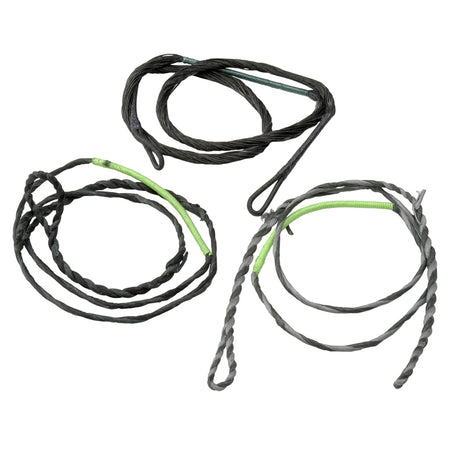 Excalibur Flemish Twist Replacement String Black/White for Standard Limb Crossbows