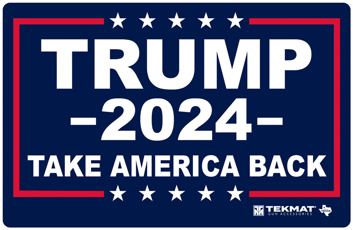 TekMat Trump 2024 MAGA Rubber Door Mat 25"x42"