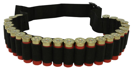 Hunters Specialties 00680 Shotgun Shell Belt Black Nylon 25-Shell Waist Mount