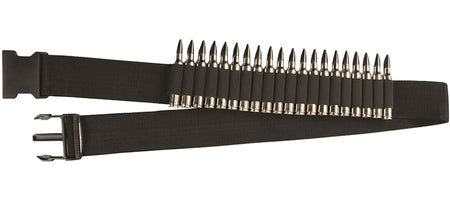 Hunters Specialties 00682 Rifle Shell Belt Black Nylon Webb 20-Round Waist Mount