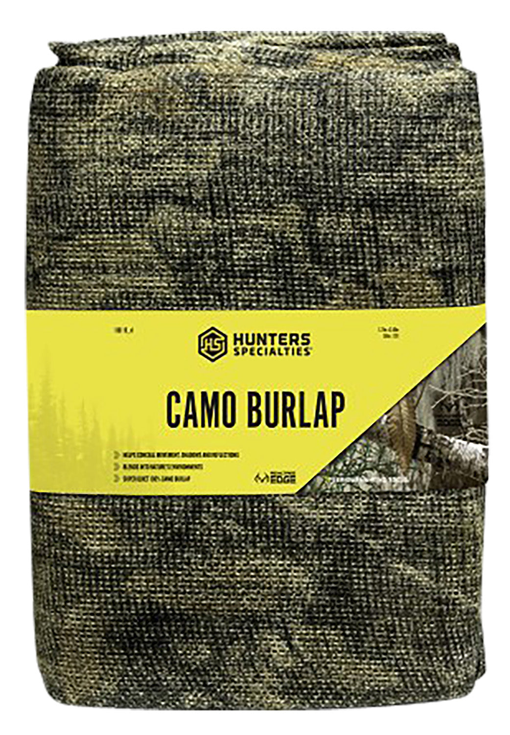 Hunters Specialties 100119 Natural Camo Burlap Realtree Edge Treestand Cover