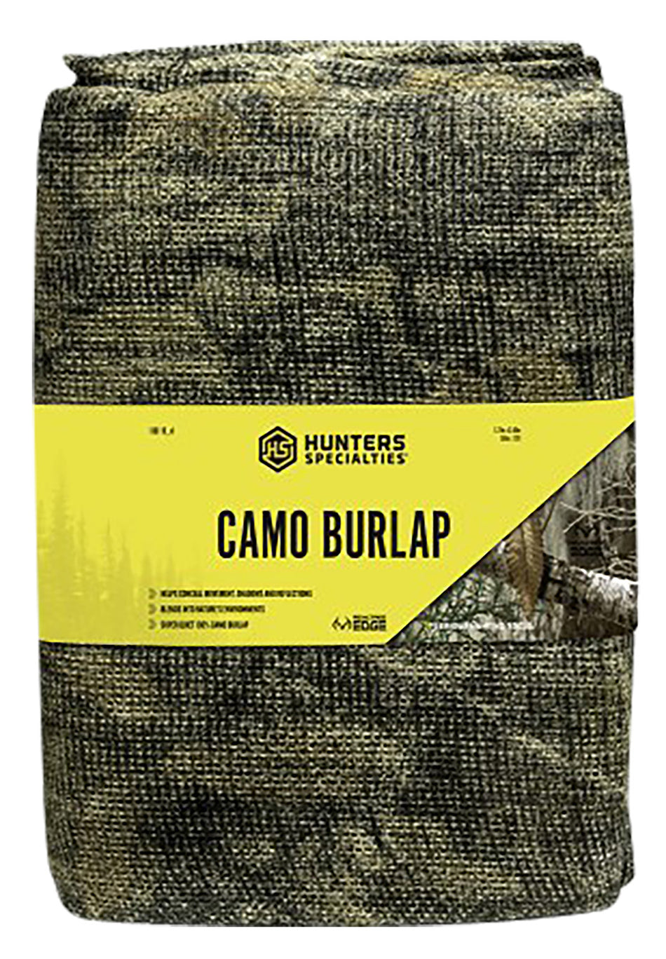 Hunters Specialties 100119 Natural Camo Burlap Realtree Edge Treestand Cover