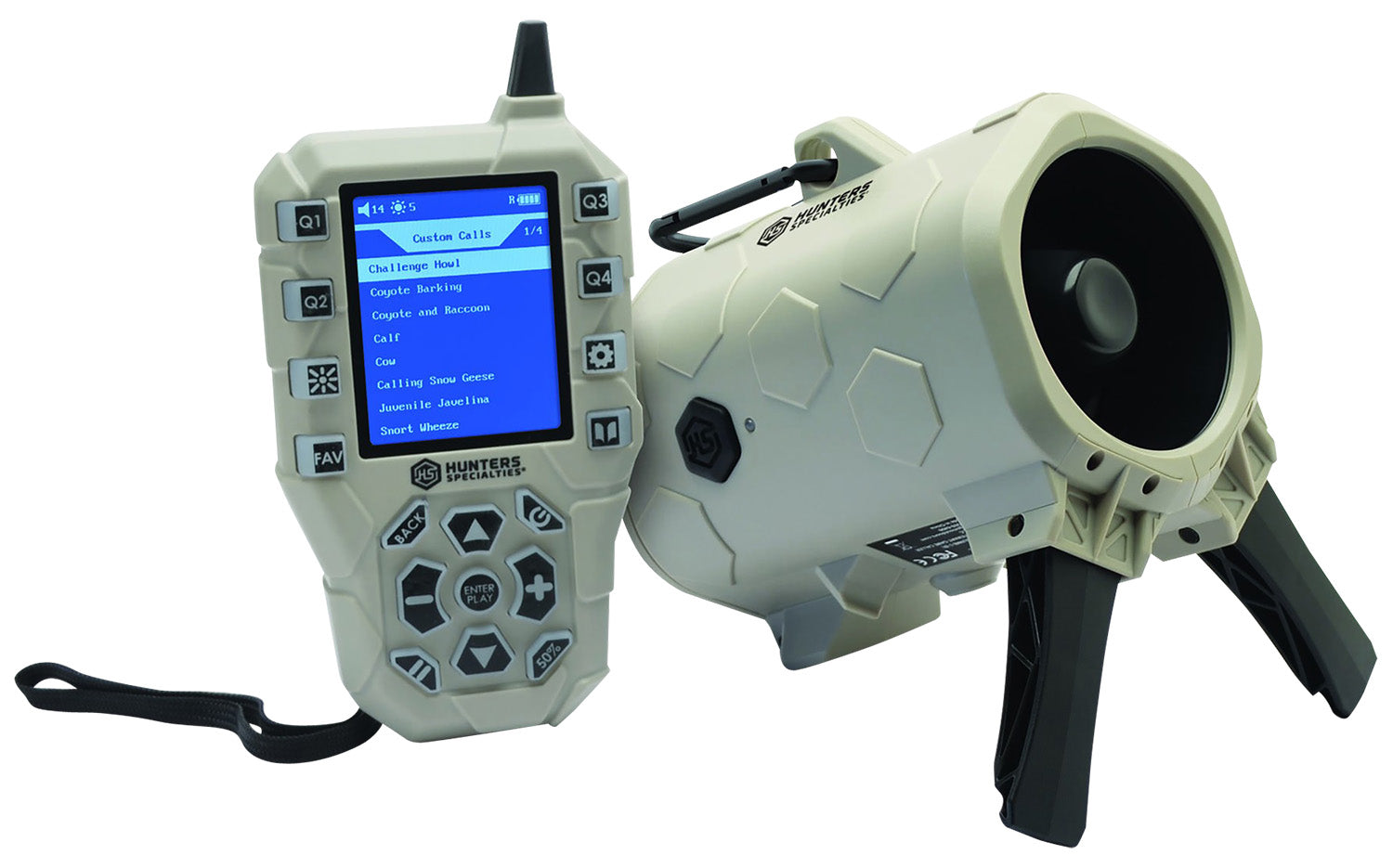 Johnny Stewart JSRGC Executioner Electronic Game Caller - 100 Preloaded Calls, 300 Yard Remote, Green