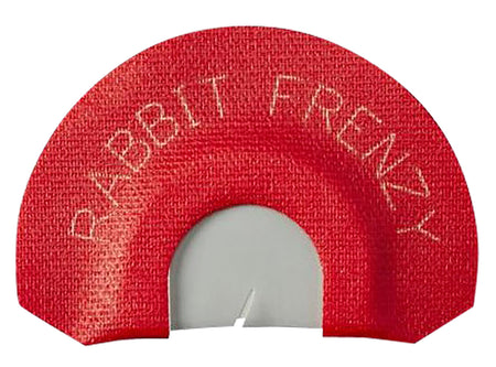 Johnny Stewart JSDIA6 Rabbit Frenzy Diaphragm Call Double Reed 45-Degree Cut Predator Call Red