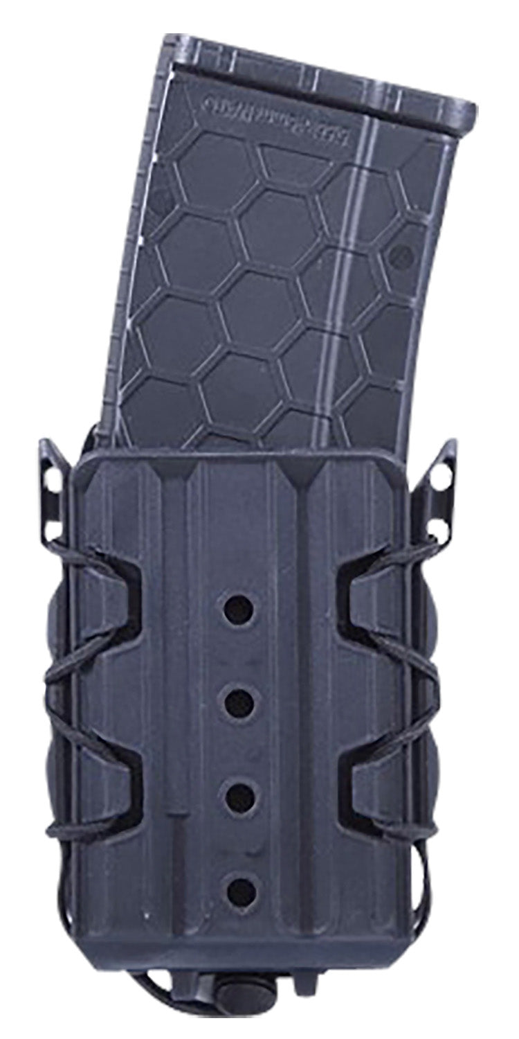 High Speed Gear TACO V2 Rifle Mag Pouch Black Polymer 2" Belt Clip MOLLE U-Mount