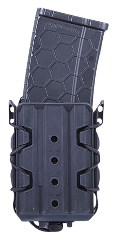 High Speed Gear TACO V2 Rifle Mag Pouch Black Polymer 2" Belt Clip MOLLE U-Mount
