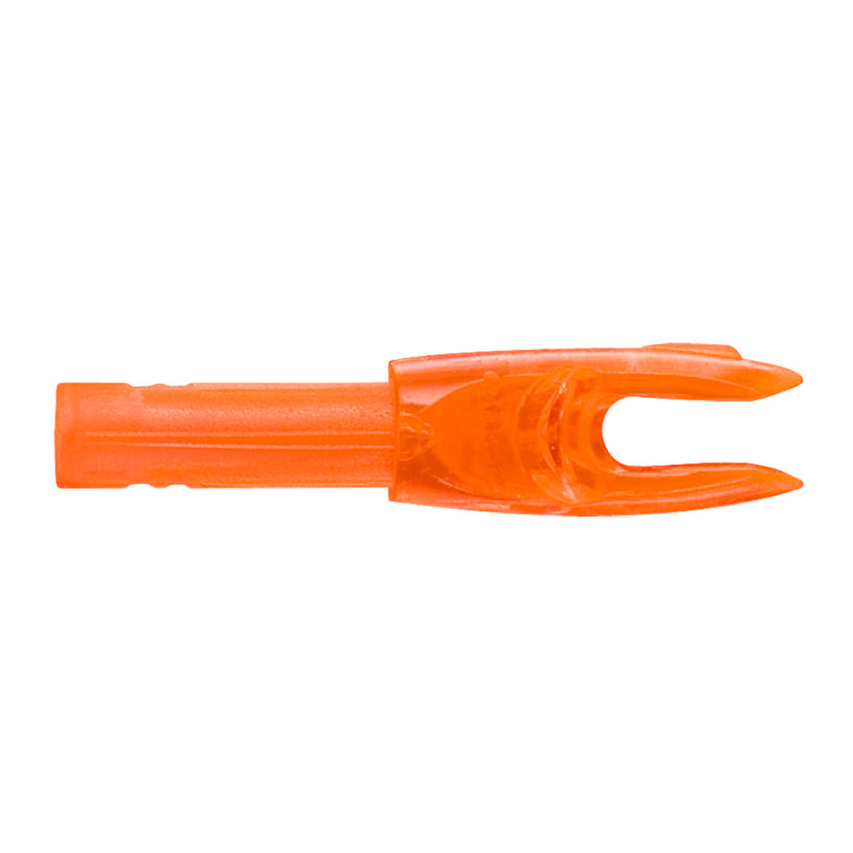 Easton 4mm G Nocks Orange Large Groove Arrow Nocks, 100-Pack