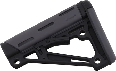 Hogue AR-15 Collapsible Stock Overmolded Grey Mil-Spec Buffer Tube