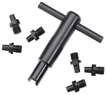 Pietta AC020+060 Black Powder Revolver Nipple Wrench with 6 Pack #10 Cap Nipples