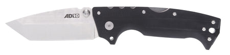 Cold Steel CS28DE AD-10 4" Folding Tanto Stonewashed S35VN Blade Black G10 Handle with Belt Clip