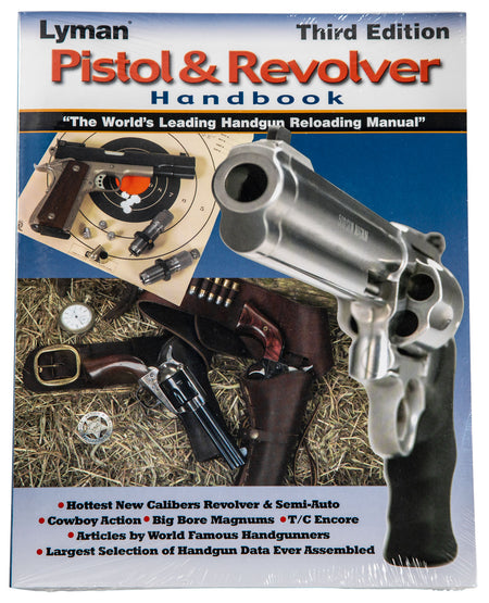 Lyman 9816500 Pistol Revolver Reloading Handbook 3rd Edition