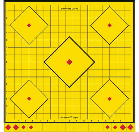 Birchwood Casey LRSIT-5PK Long Range Self-Adhesive Diamond Paper Target 17.75" 5 Pack