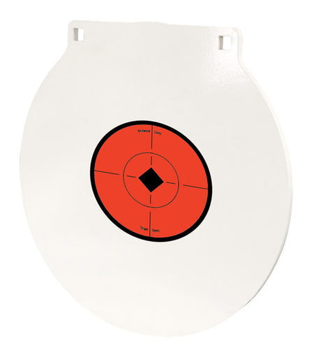 Birchwood Casey RND10 10" Round NM500 Steel Hanging Target Plate for Centerfire Rifle/Handgun