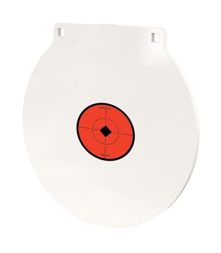 Birchwood Casey RND15 15" Round NM500 Steel Hanging Target Plate for Centerfire Rifle/Handgun