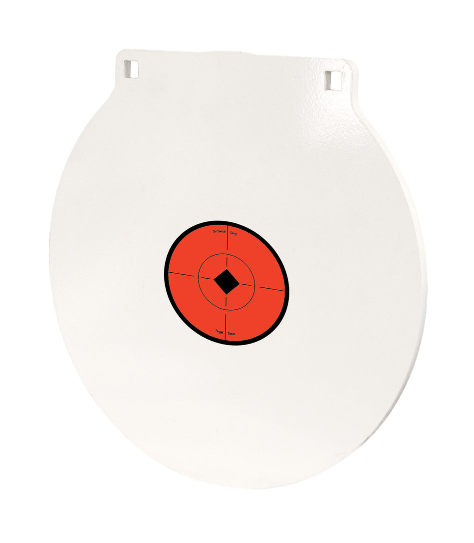 Birchwood Casey RND15 15" Round NM500 Steel Hanging Target Plate for Centerfire Rifle/Handgun