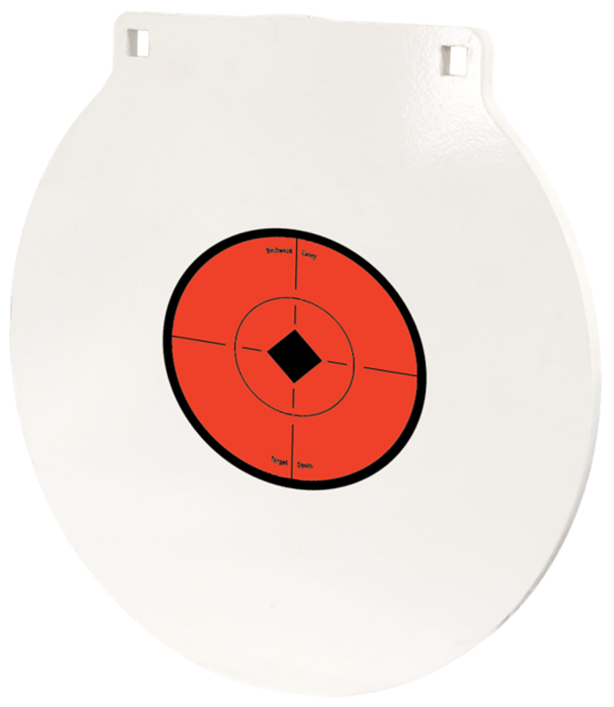 Birchwood Casey RND6 6" Round NM500 Steel Hanging Target Plate for Centerfire Rifle/Handgun