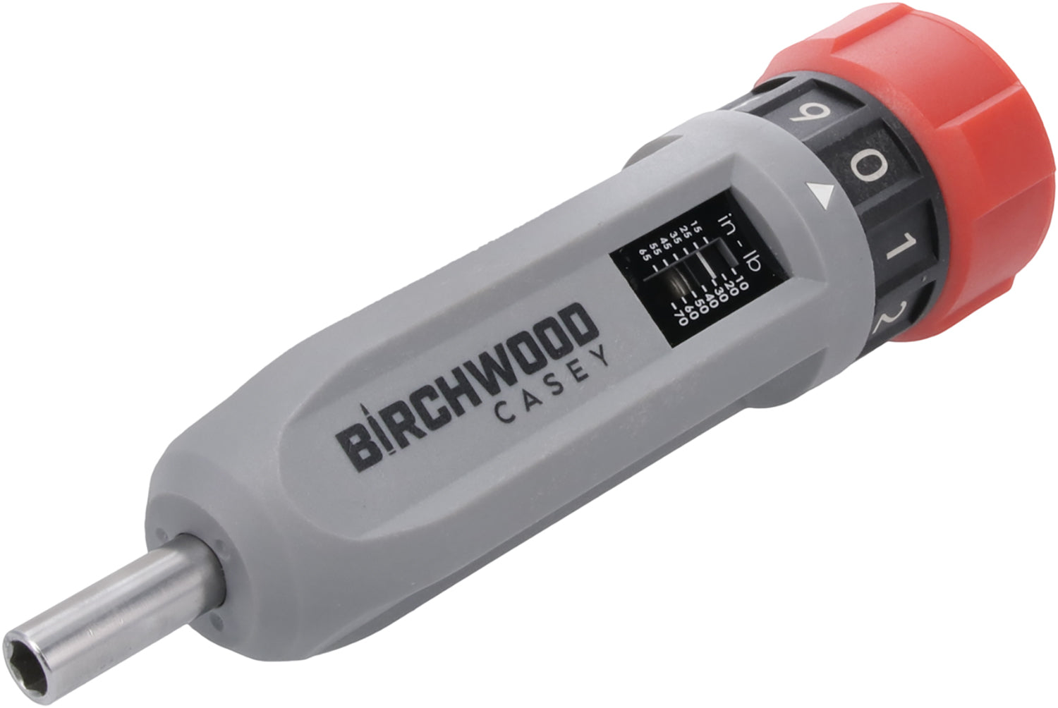 Birchwood Casey TRQW AR-15 Torque Wrench Set Gray/Red with Multi-Piece Bit Set